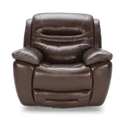 Casual Power Glider Recliner with Power Headrest and USB Charging Port